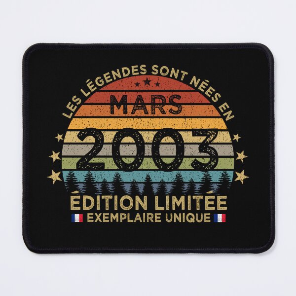 Item preview, Anniversaire 20 Ans Les Legendes Sont Nees en Mars 2003 designed and sold by cssdru.
