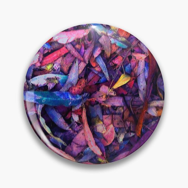 Artikelvorschau, Blaue und rosa Eukalyptusblätter der Adelaider Künstlerin Avril Thomas bei Magpie Springs entworfen und verkauft von MagpieSprings.
