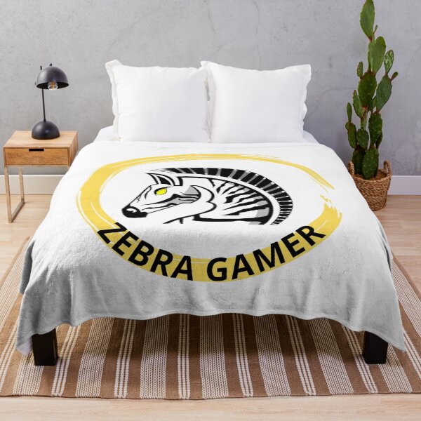Aperçu de l'œuvre Zebra gamer Logo gaming créée et vendue par Jonessmarket.