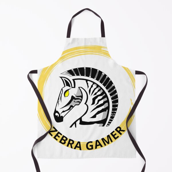 Aperçu de l'œuvre Zebra gamer Logo gaming créée et vendue par Jonessmarket.