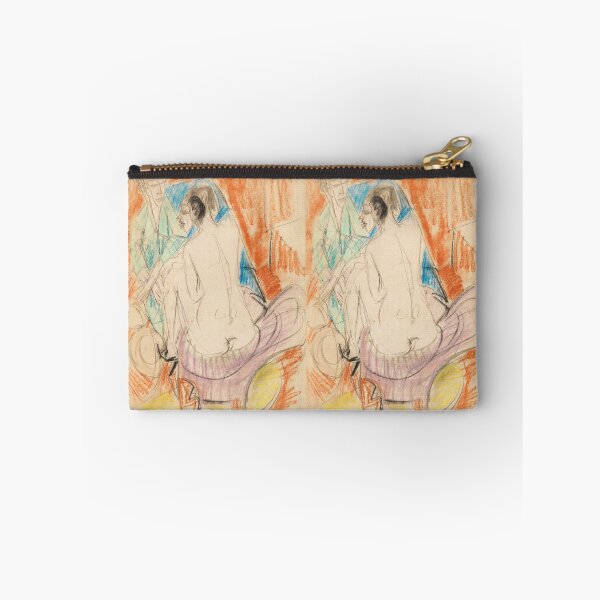 Item preview, Ernst Ludwig Kirchner  Selbstporträt mit Gerda Mann und Sitzende im Atelier designed and sold by TeeARTHY.