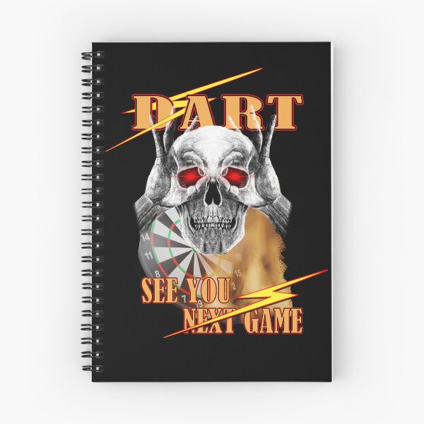 Item preview, Dart Skull See You Next Game Dart Design Dart Players Darts designed and sold by ChrUzDesigner.
