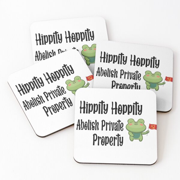 Item preview, Hippity Hoppity Abolish Private Property designed and sold by fatiol.