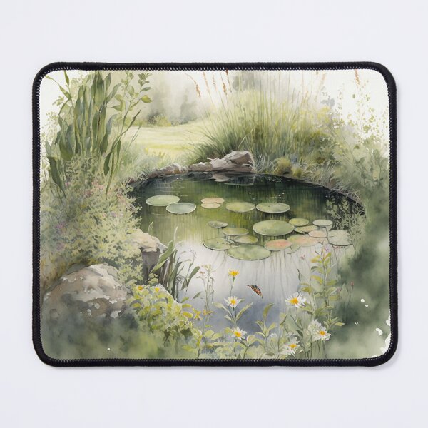 Item preview, Watercolor Coy Pond designed and sold by Abili-Tees.