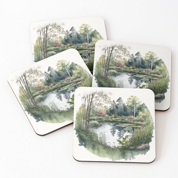 Item preview, Coy Pond Watercolors designed and sold by Abili-Tees.