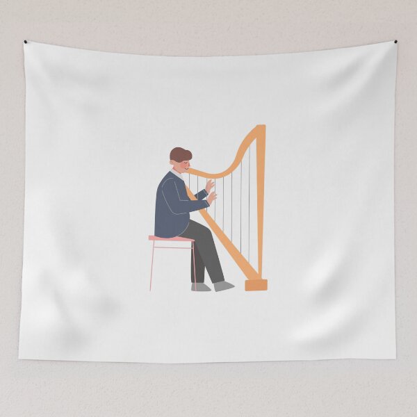 Item preview, Angel With Harp designed and sold by erion-store.