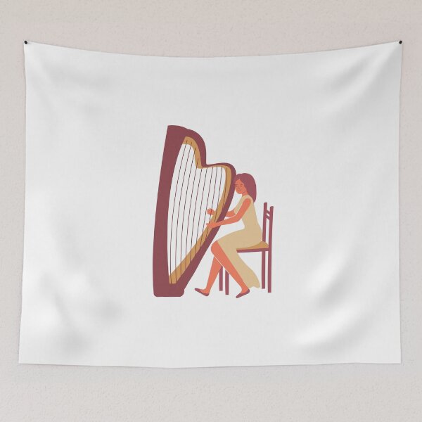 Item preview, Angel With Harp designed and sold by erion-store.