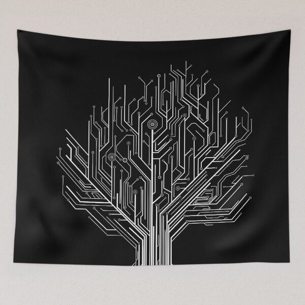 Item preview, Lines tree Black designed and sold by joan manel zamora.