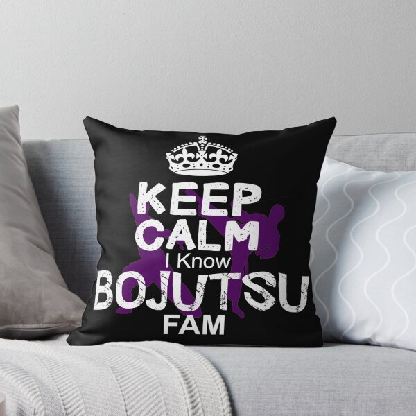 Item preview, Keep Calm I Know Bojutsu Fam designed and sold by MartialArtsNerd.