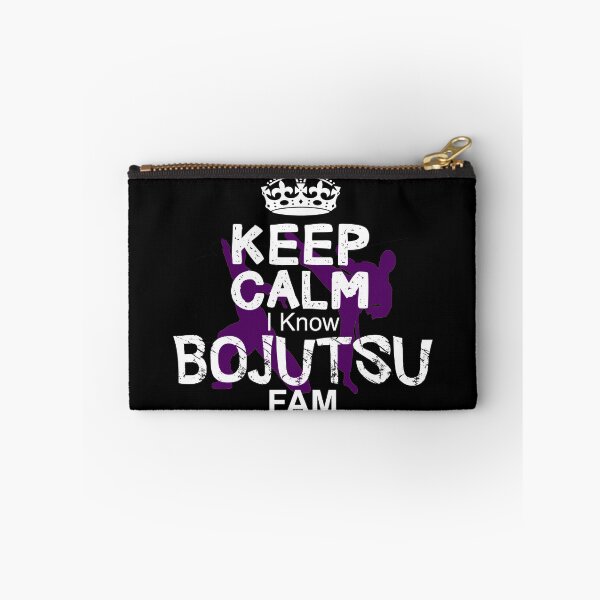 Item preview, Keep Calm I Know Bojutsu Fam designed and sold by MartialArtsNerd.