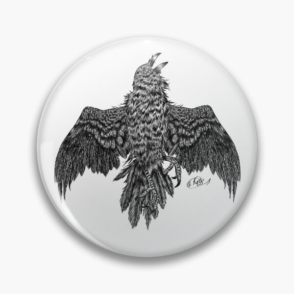 Item preview, Illustrated raven designed and sold by Kiera Leigh.