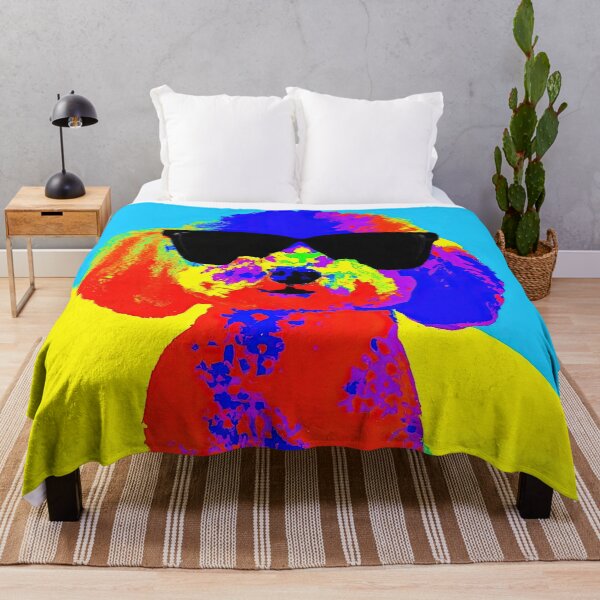 Item preview, Poodle in style of an Andy Warhol print designed and sold by AIK9Artwork.