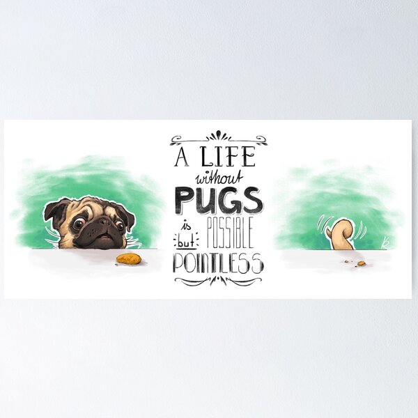 Item preview, pugs life designed and sold by KajaReinki.