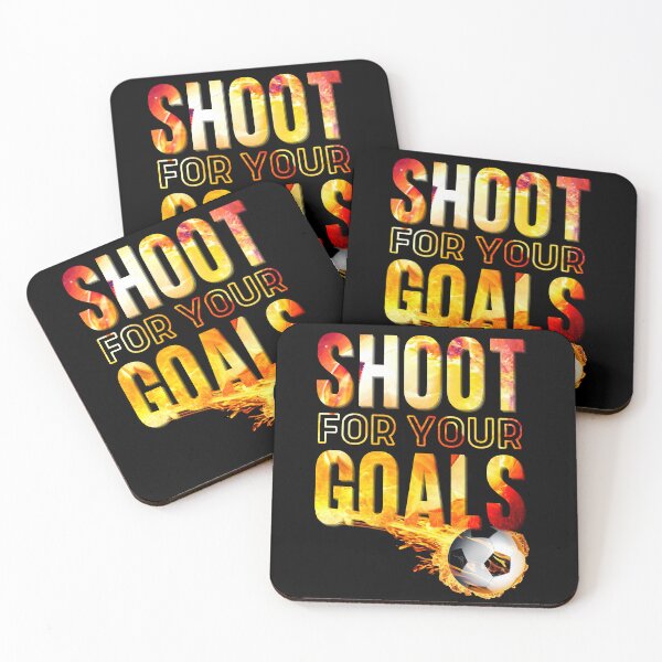 Item preview, SHOOT FOR YOUR GOALS - Funny Dad Gift, Soccer Game designed and sold by Sun Sand & Sea Art.