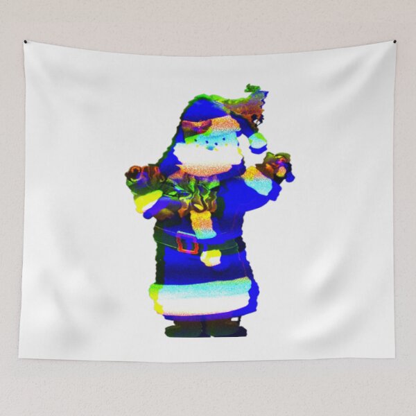 Item preview,   Santa Cat Claus 2023 Sticker designed and sold by SociableAnimals.