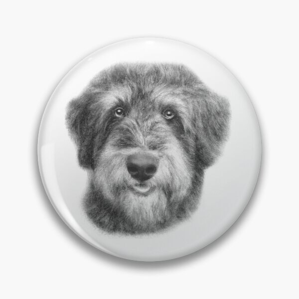 Item preview, Aussiedoodle Drawing | Beautiful Dog Art designed and sold by Portraits of Dogs.