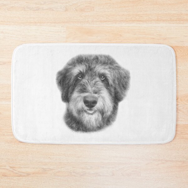Item preview, Aussiedoodle Drawing | Beautiful Dog Art designed and sold by Portraits of Dogs.
