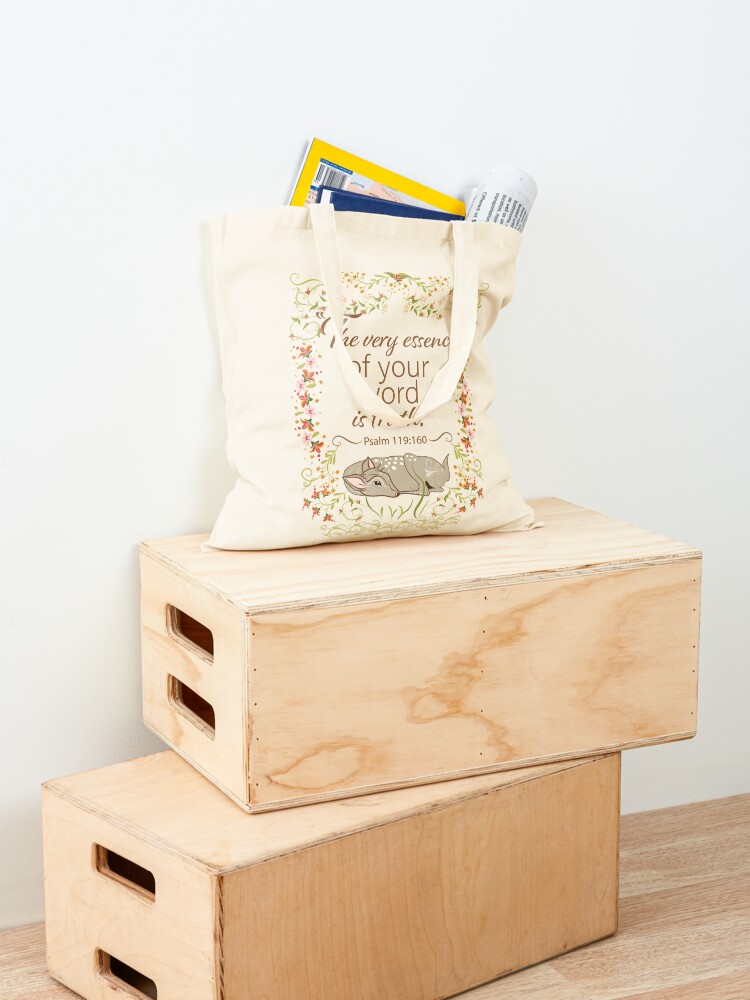 Alternate view of Your Word is Truth Tote Bag