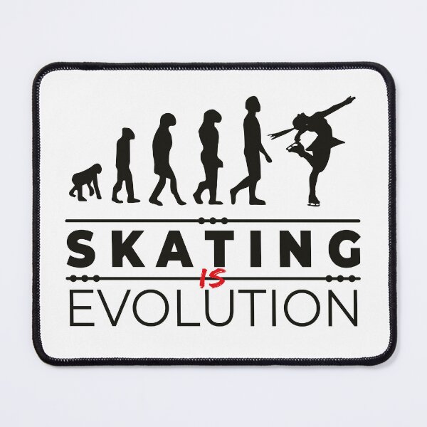 Item preview, Skating is evolution - Message Humor Parody designed and sold by rubislys.