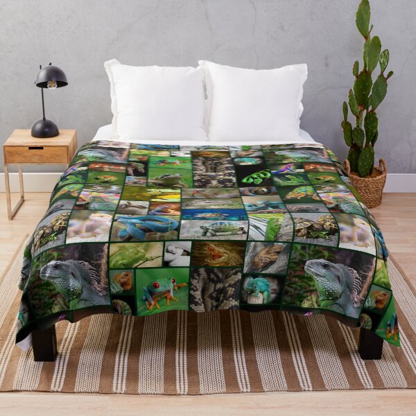 Item preview, Reptile Pattern Photo Collage designed and sold by sweetbelle.