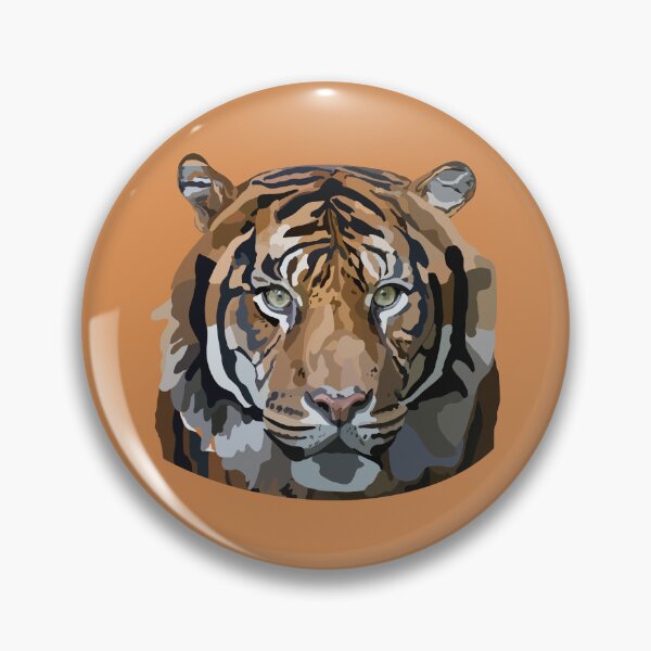 Item preview, Bengal Tiger Hand Drawn Digital Art designed and sold by Lartheviking.