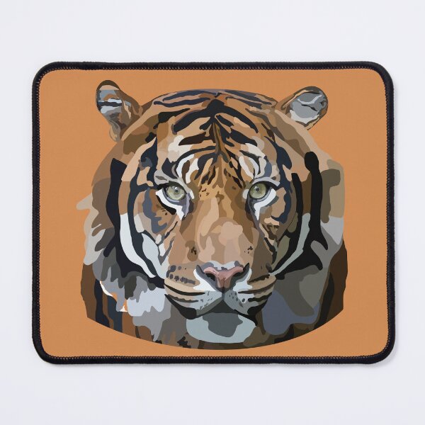 Item preview, Bengal Tiger Hand Drawn Digital Art designed and sold by Lartheviking.