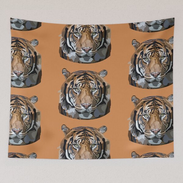 Item preview, Bengal Tiger Hand Drawn Digital Art designed and sold by Lartheviking.