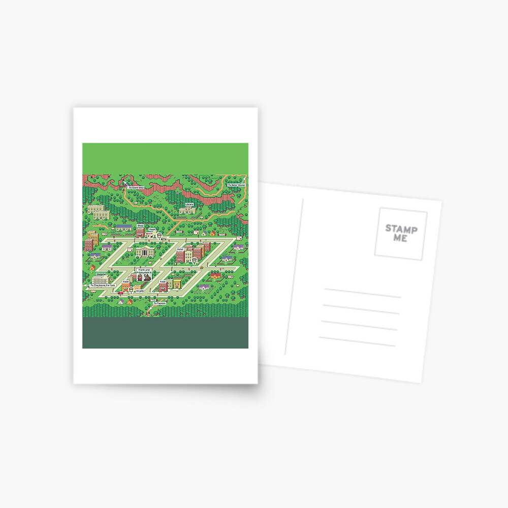 Earthbound Postcard for Sale by onjai