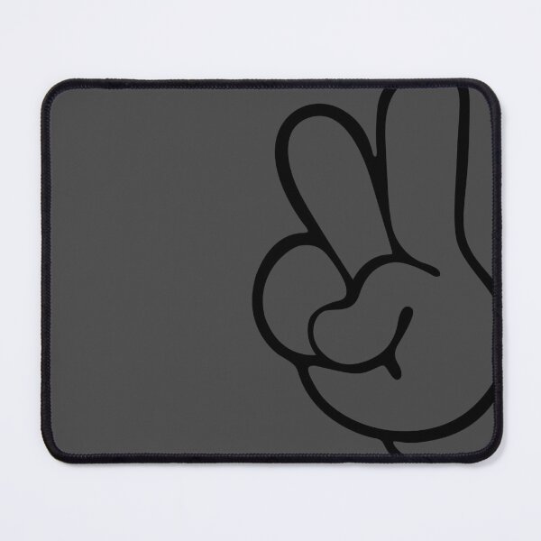 Item preview, Mickey Hand Peace Sign designed and sold by The-Good-Art.