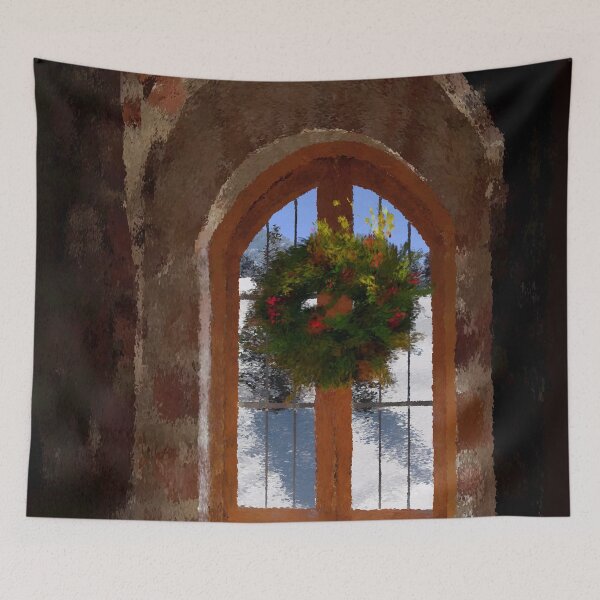 Item preview, Christmas Wreath designed and sold by Dalmas Art Studios.