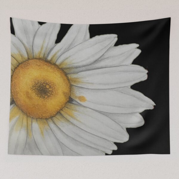 Item preview, Country daisy with a yellow heart | trendy decor designed and sold by NathBros.