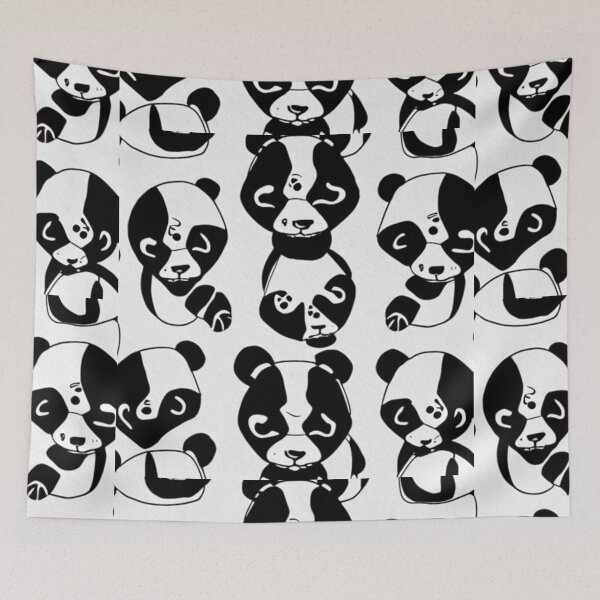 Item preview, Moody Pandas designed and sold by MayaCordalia.