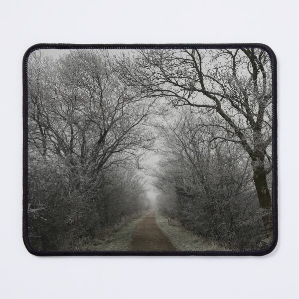 Item preview, Frozen pathway in freezing fog designed and sold by esvb.