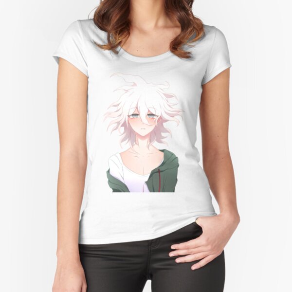 Nagito Komaeda - Danganronpa2 Fitted Scoop T-Shirt