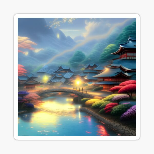 Beaux Animes Art Fantasy Japanese Anime Village Design Beaux Animes Art Fantasy Japanese Anime Village Design