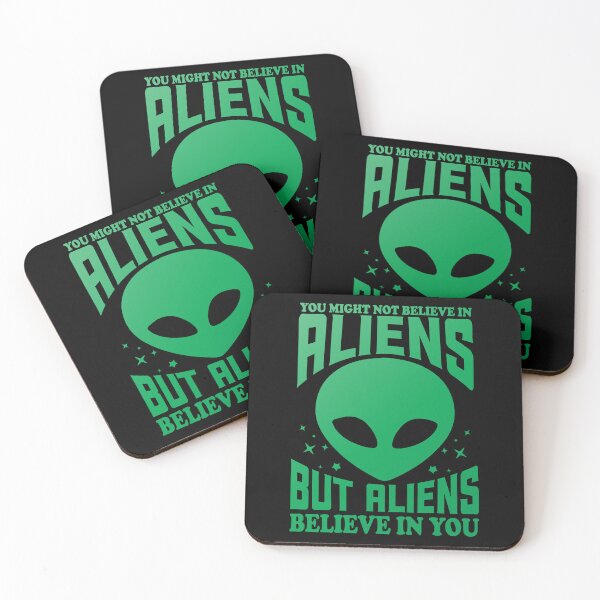Artikelvorschau, Sie glauben vielleicht nicht an Außerirdische - Lustige Geschenke für Astrophysiker und Weltraumliebhaber von FanityPrints, FunkyDesignClub entworfen und verkauft von FanityPrints.