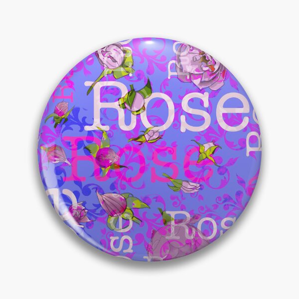 Item preview, Rose text lilac designed and sold by PurpleSandpiper.