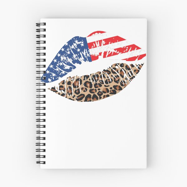 Artikelvorschau, Amerikanische Lippen Patrioten Kussmund entworfen und verkauft von EbnerPrints.
