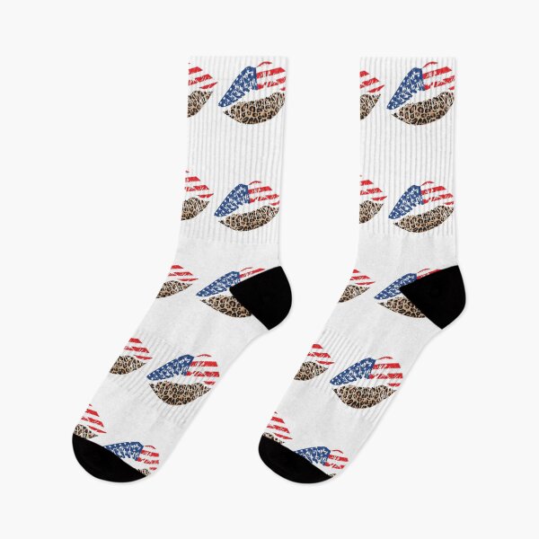 Aperçu de l'œuvre American Lips Patriots Embrasser Les créée et vendue par EbnerPrints.