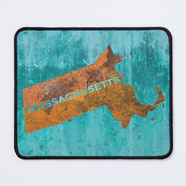 Item preview, Massachusetts Rust on Teal designed and sold by Elisabeth Lucas.