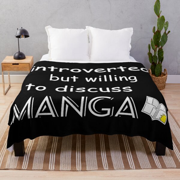 Item preview, introverted but willing to discuss manga designed and sold by saidox.