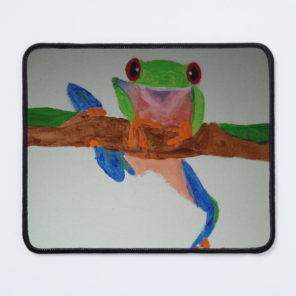 Item preview, Cute frog hanging on branch designed and sold by WildNature129.