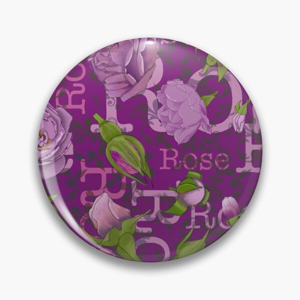 Item preview, Rose text deep pink designed and sold by PurpleSandpiper.