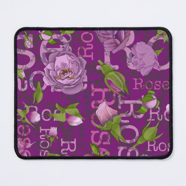 Item preview, Rose text deep pink designed and sold by PurpleSandpiper.