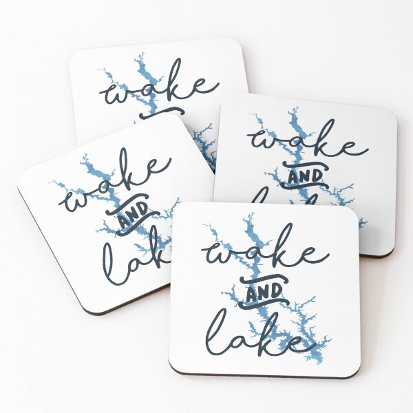 Item preview, Wake & Lake at Lake Oconee designed and sold by DRHArtistry.