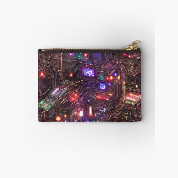 Item preview, Cyberpunk Christmas lights - Seamless Pattern designed and sold by Chubuter.