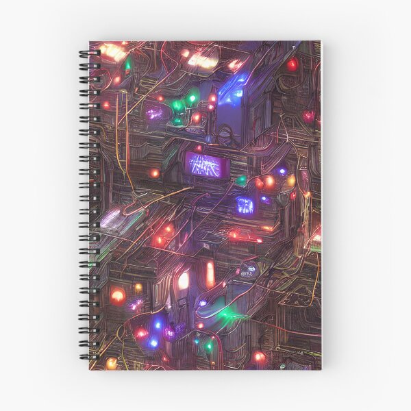 Item preview, Cyberpunk Christmas lights - Seamless Pattern designed and sold by Chubuter.