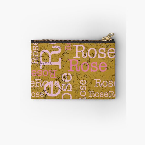 Item preview, Rose text umber designed and sold by PurpleSandpiper.