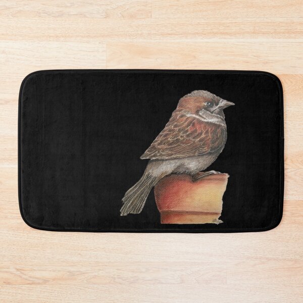 Item preview, Sparrow on terracotta pot | bird lover designed and sold by NathBros.