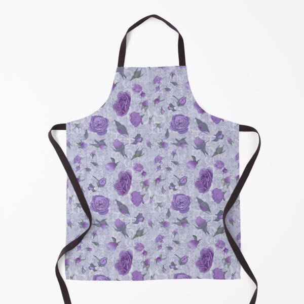 Item preview, Rose text grey and lilac designed and sold by PurpleSandpiper.